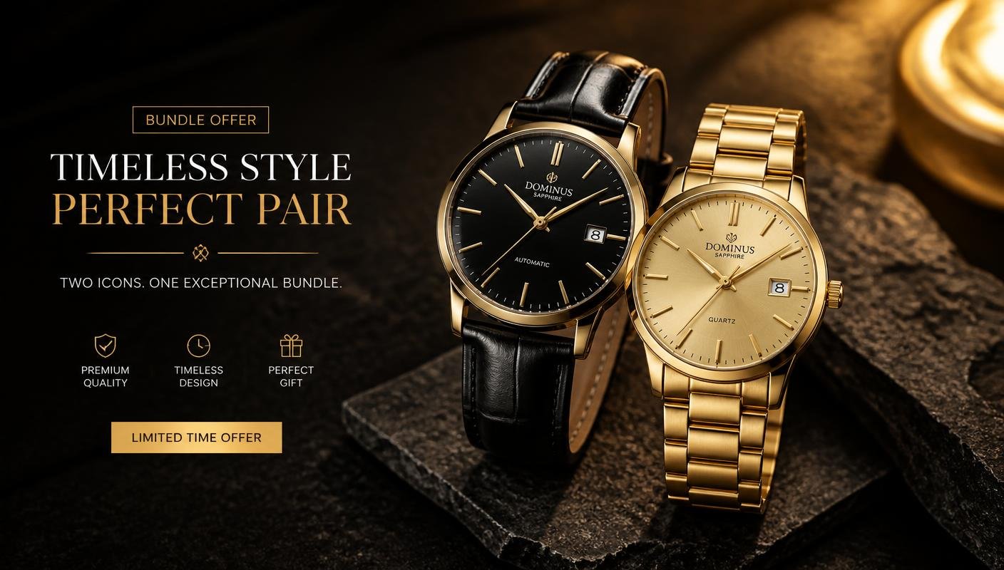 Combo offer with two watches